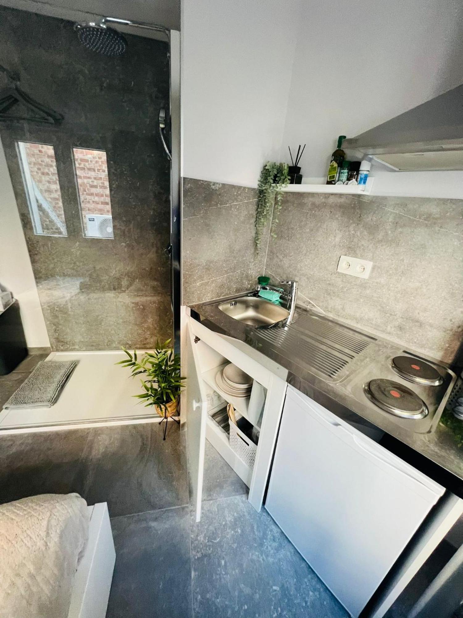 Appartement Mini Studio Une Personne à Liège Extérieur photo