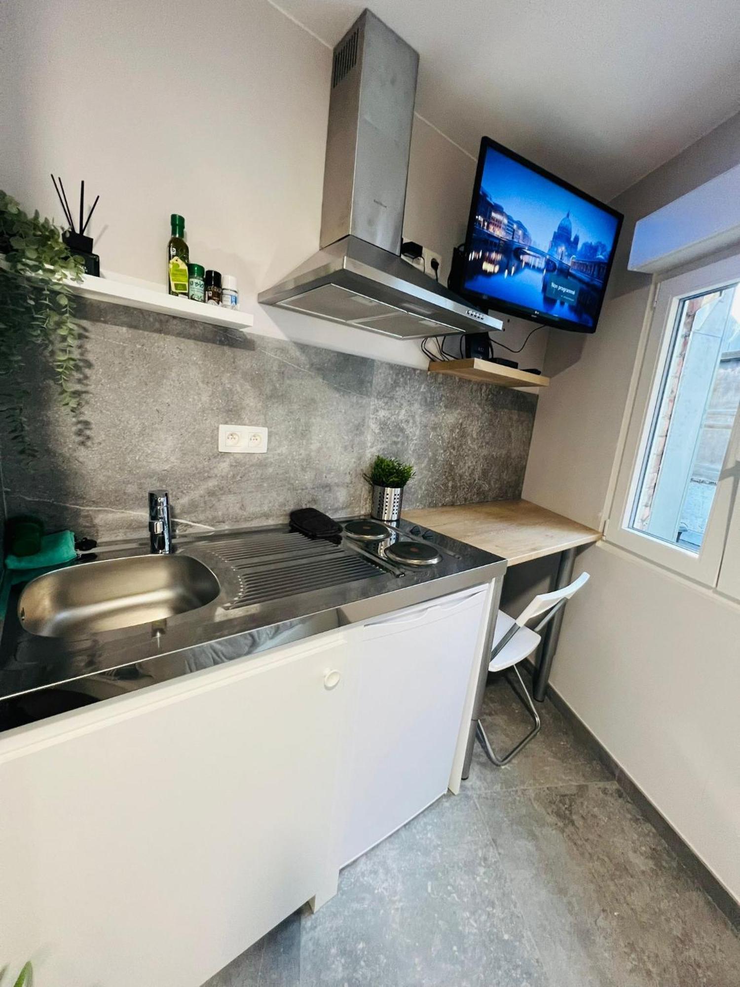 Appartement Mini Studio Une Personne à Liège Extérieur photo